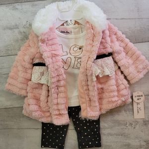 Baby girls 3 piece set